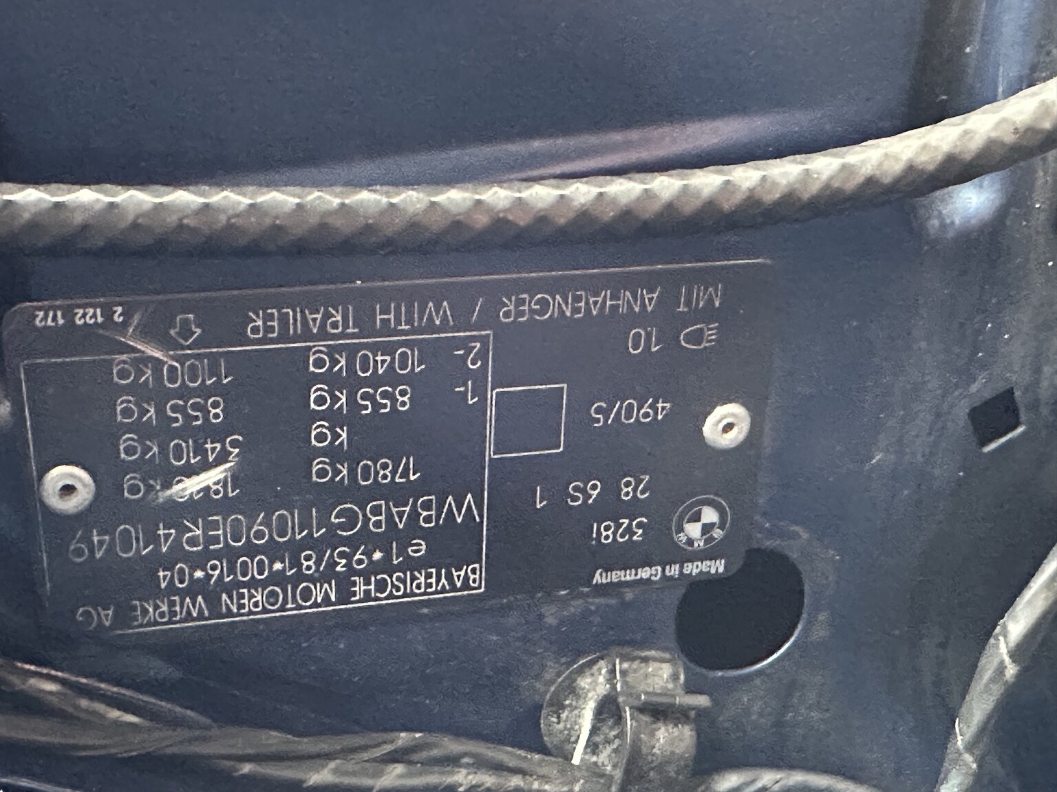 1996 BMW 328i Coupé E36 M-Sport (15), Mekanik