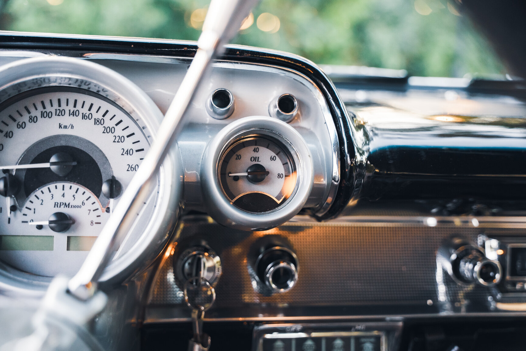 Interior image of 1957 Chevrolet Bel Air Sport Coupé (26)