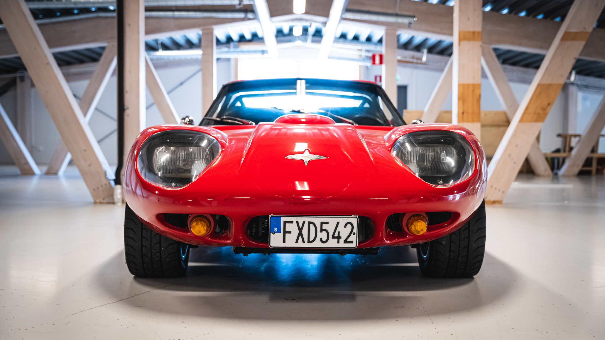 Exteriörbild på 1970 Marcos GT (3)