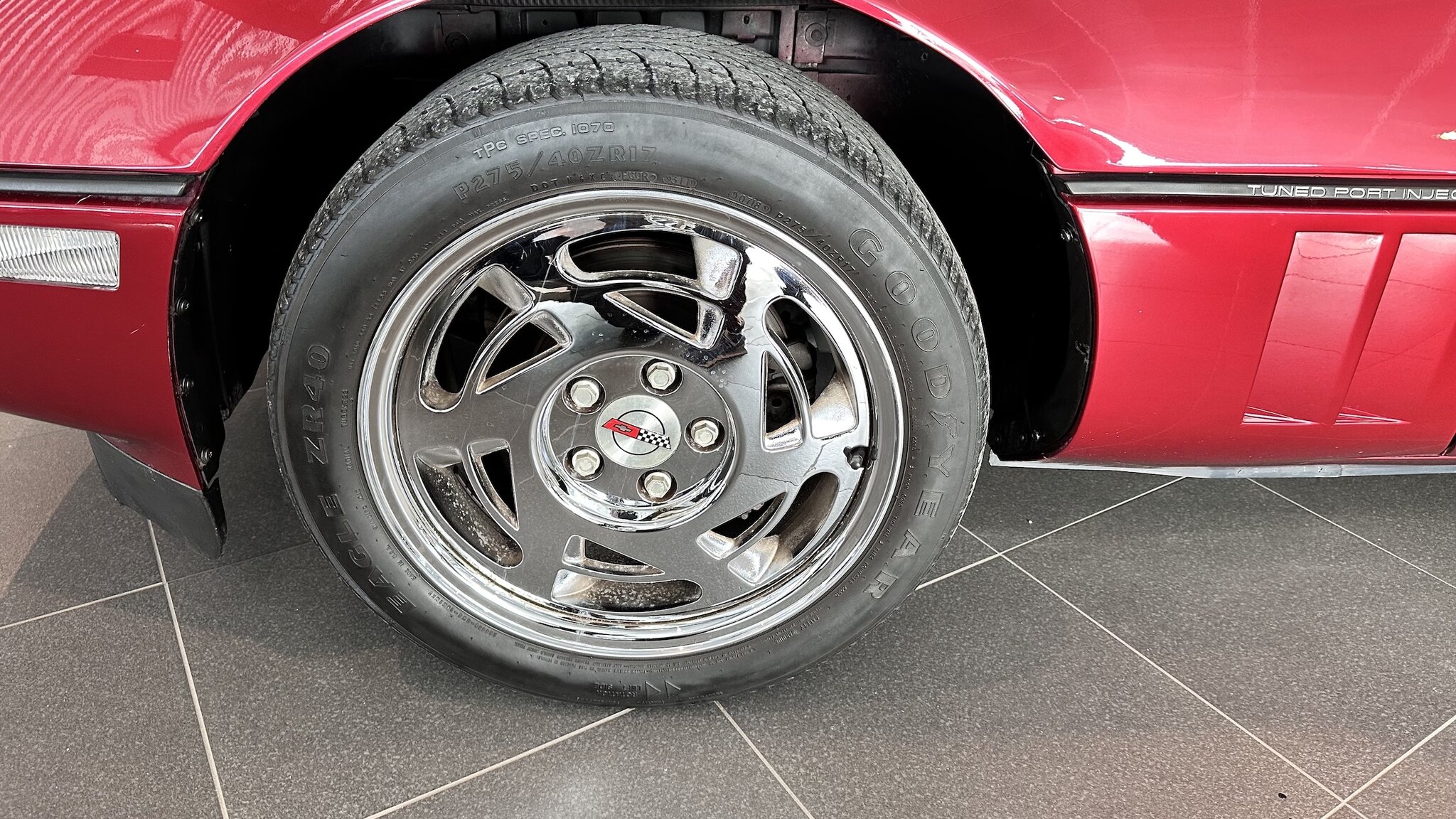 Exteriörbild på 1990 Chevrolet Corvette C4 Cabriolet