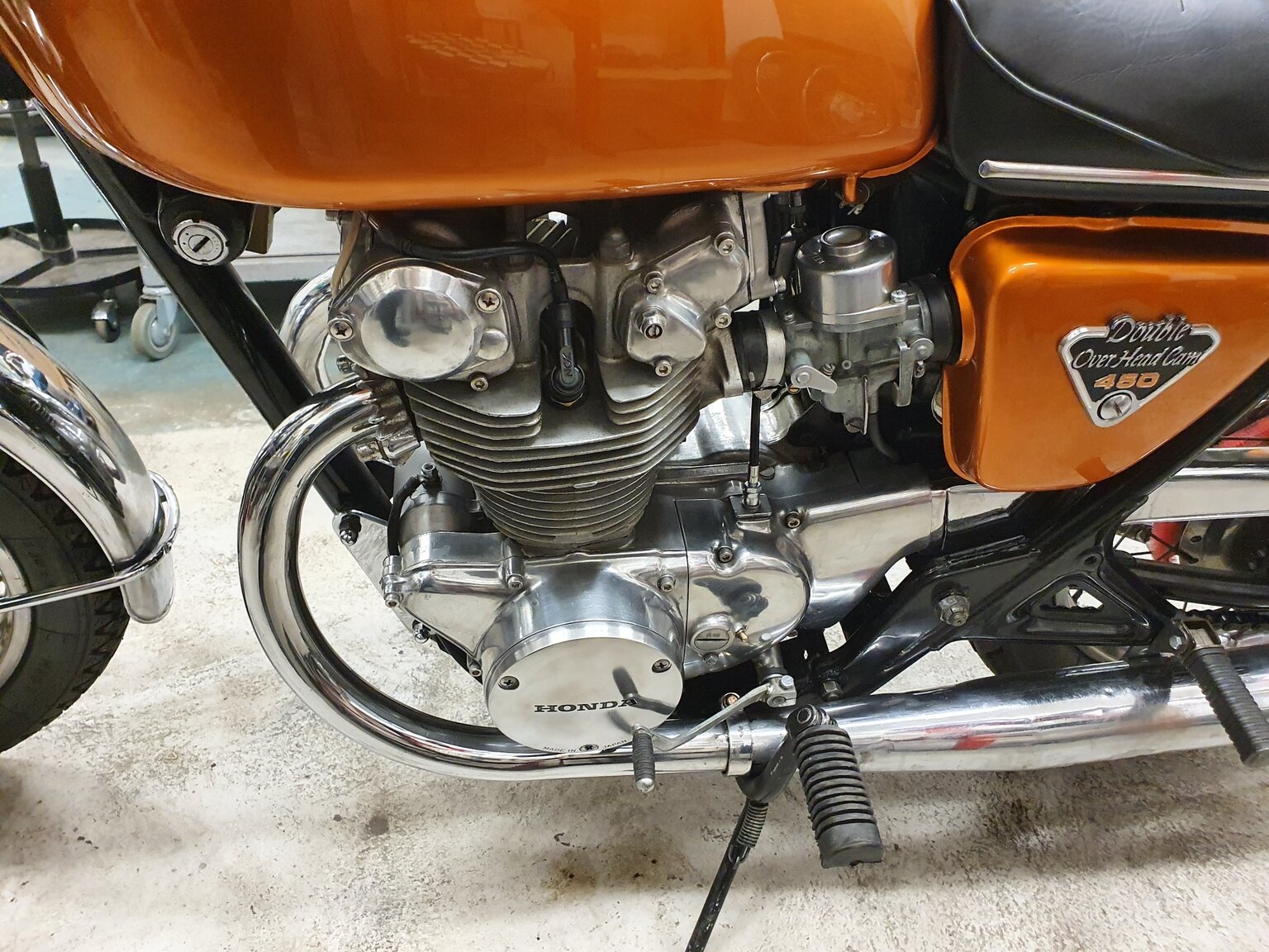 Image of 1971 Honda CB 450 DOHC K3 mechanics