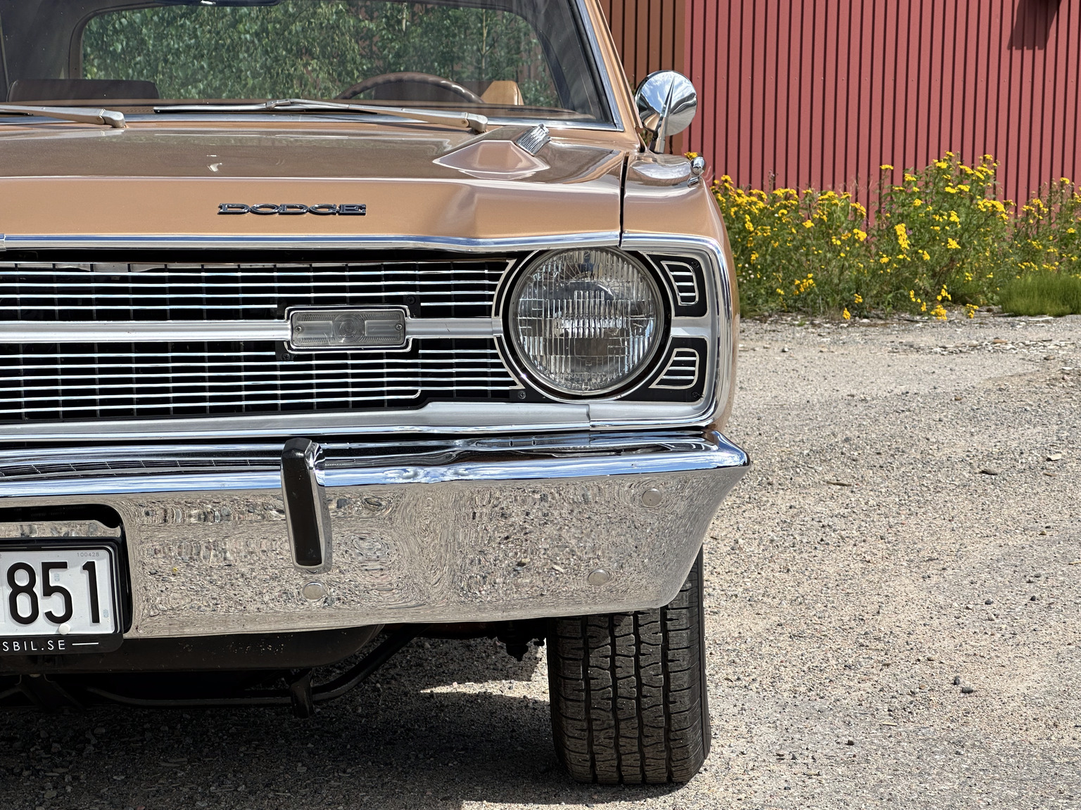 Exteriörbild på 1969 Dodge Dart Swinger 340