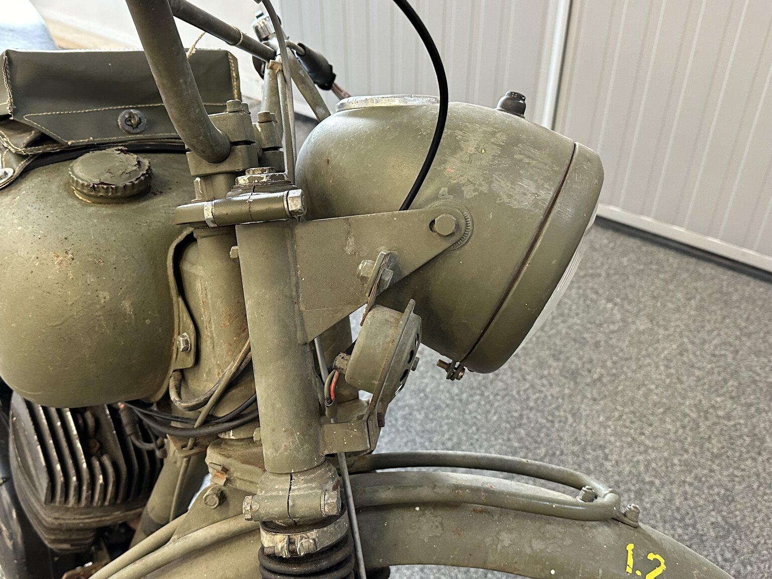 Exteriörbild på 1968 Husqvarna 256A