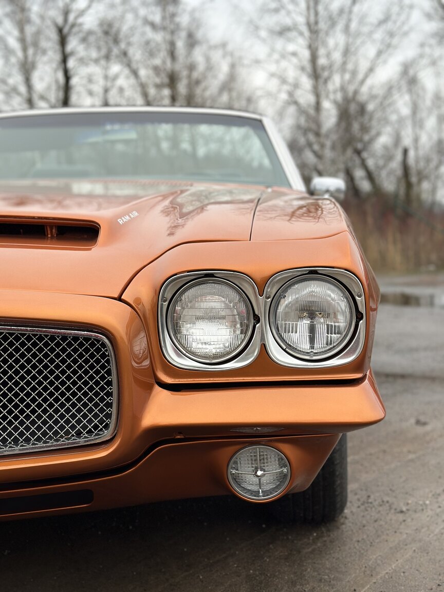 Exteriörbild på 1971 Pontiac GTO 455 HO Convertible 