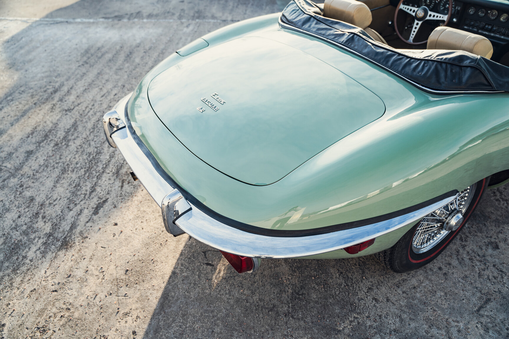 Exteriörbild på 1970 Jaguar E-Type Roadster