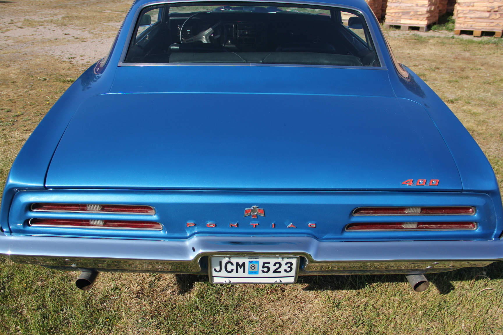 Exteriörbild på 1969 Pontiac Firebird (33)