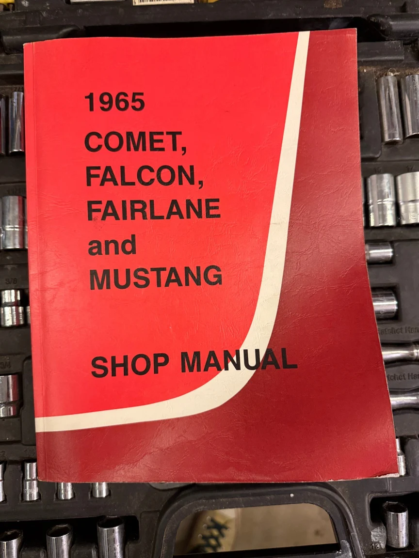 Dokumentation för 1965 Ford Mustang Cabriolet (2)