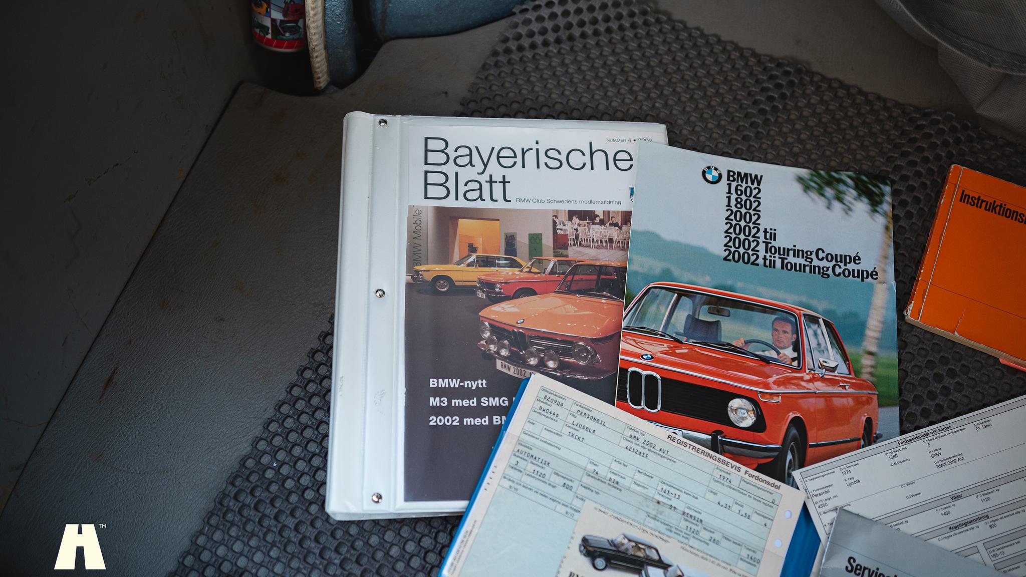 Dokumentation, 1974 BMW 2002