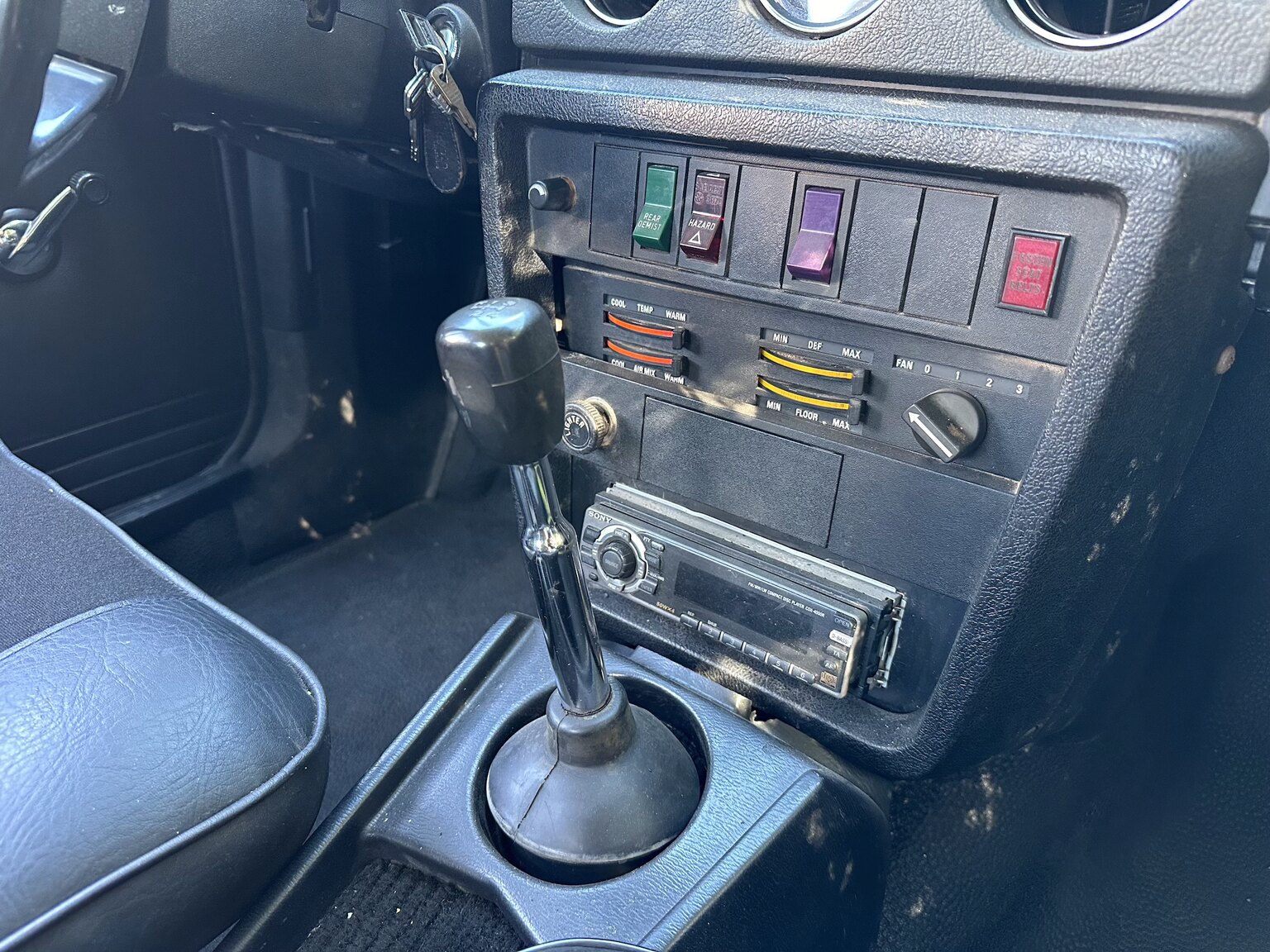 Interiörbild 1973 Volvo 142