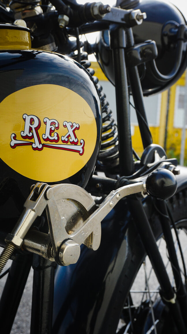 Exteriörbild på 1929 REX 500cc