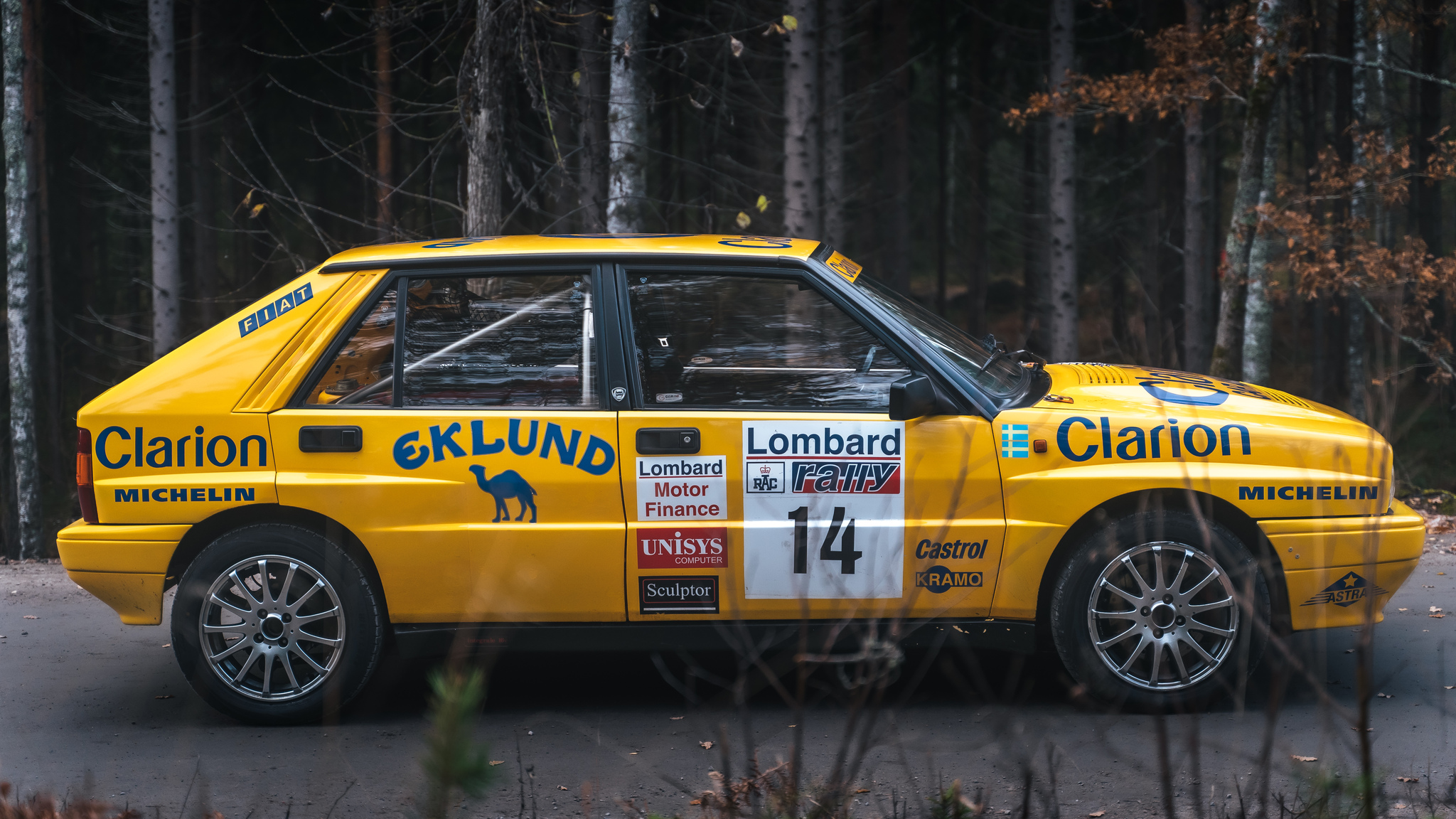 Aussenfoto 1990 Lancia Delta Integrale 16V Per Eklund Replica