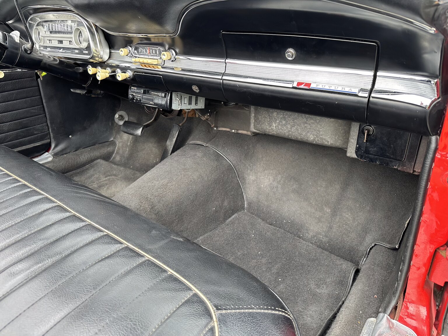 Innenraumfoto von 1963 Ford Falcon Futura Convertible