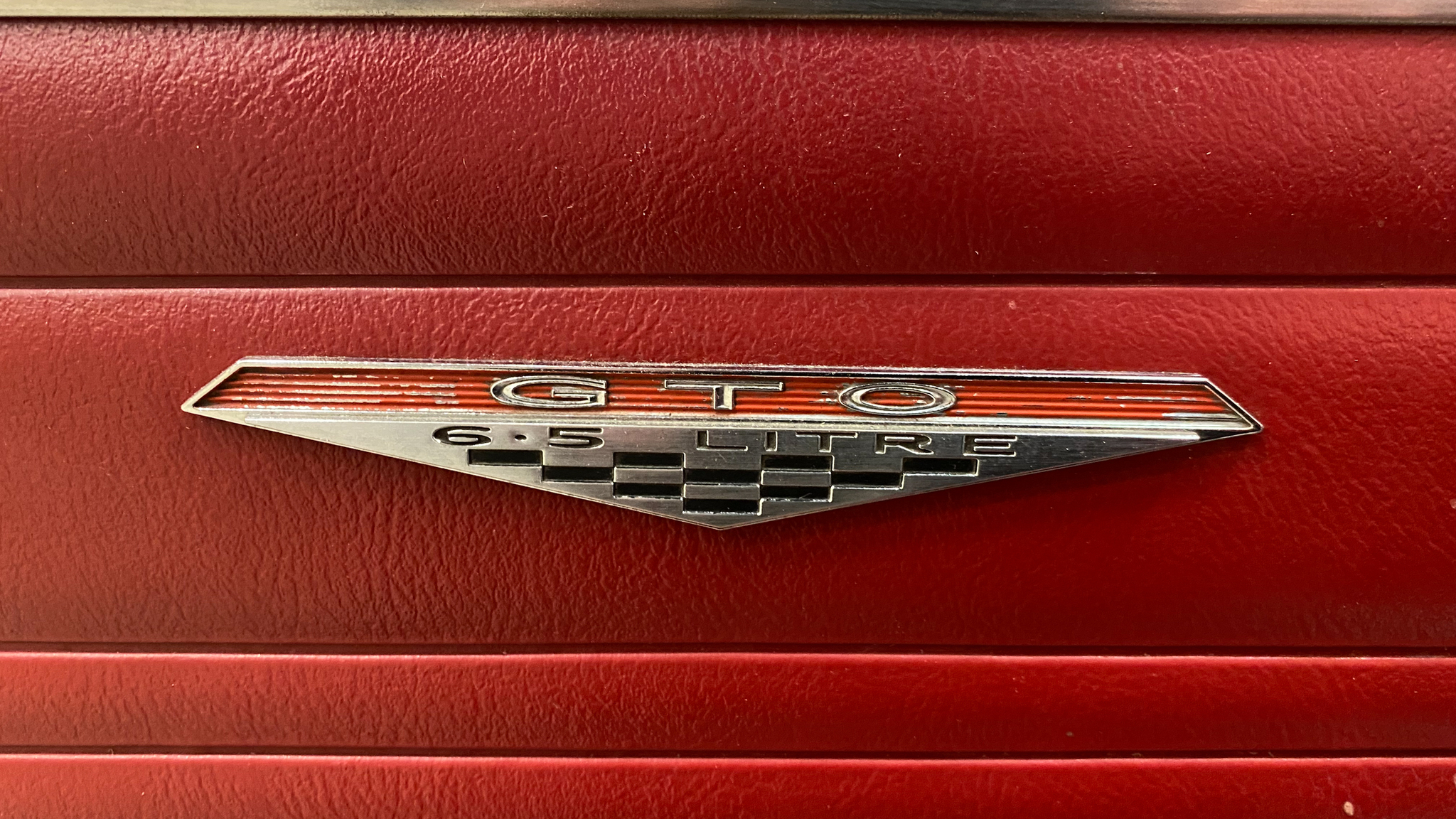 Innenraumfoto von 1967 Pontiac GTO Convertible 