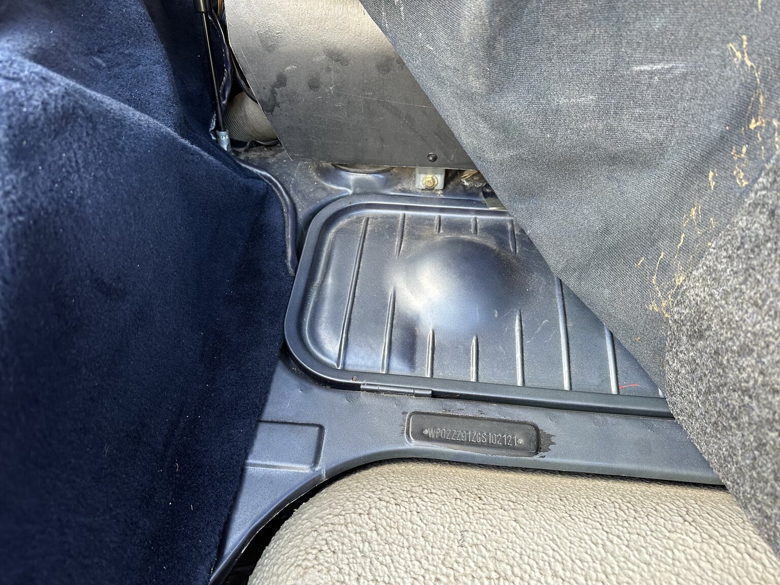 Interiörbild 1986 Porsche 911 Carrera 3.2