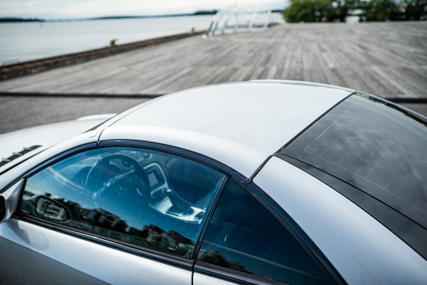Exterior image of 2002 Mercedes SL 55 AMG