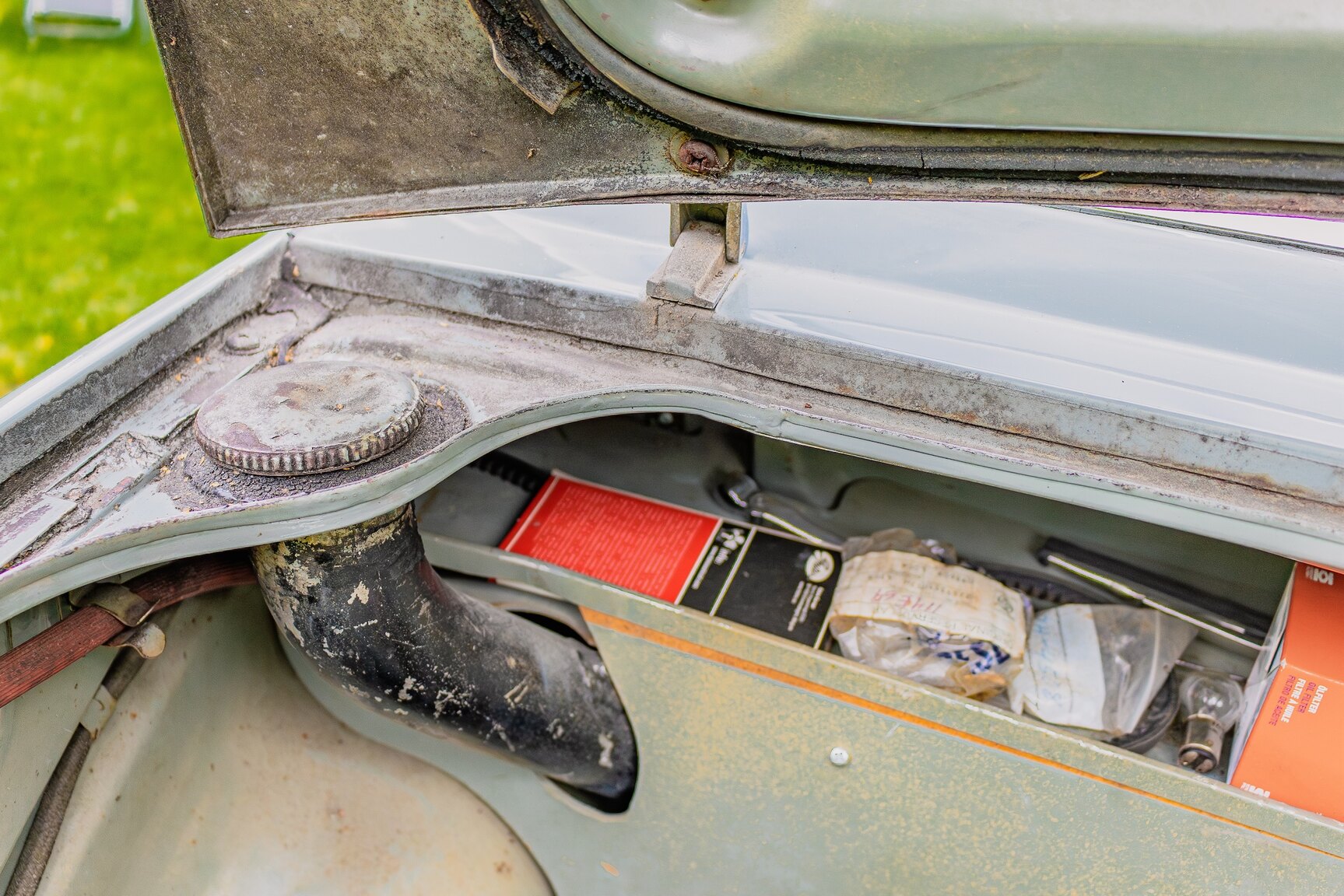 Interiörbild 1955 Austin A50