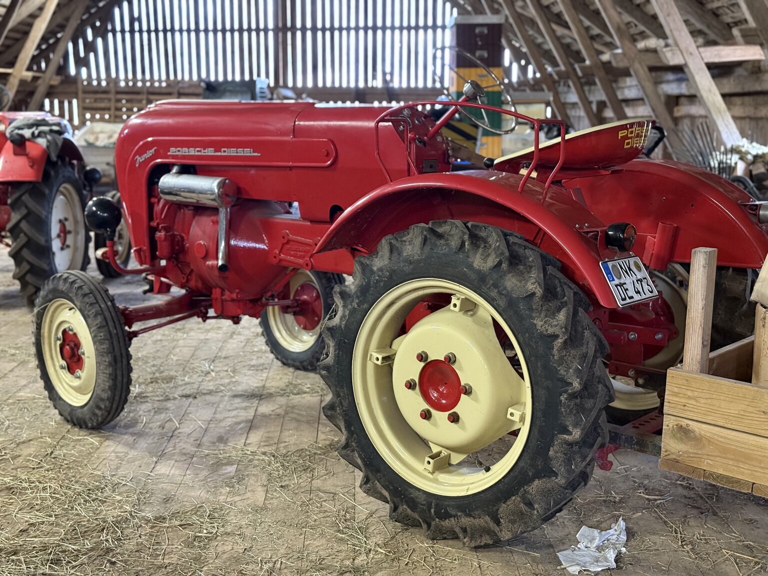 Exterior image of 1958 Porsche Junior Diesel