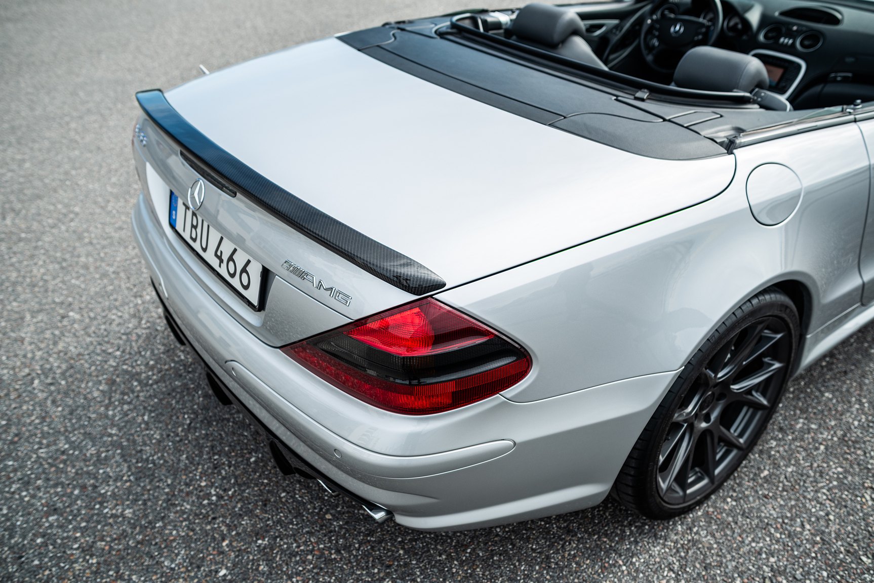 Exterior image of 2002 Mercedes SL 55 AMG