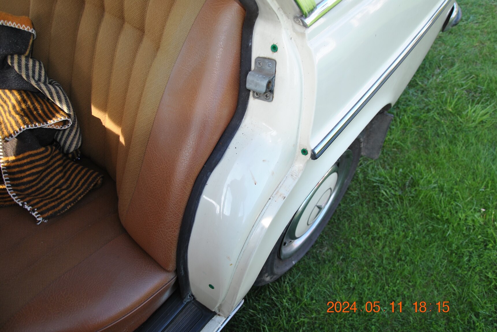 Interiörbild 1971 Mercedes-Benz 220D