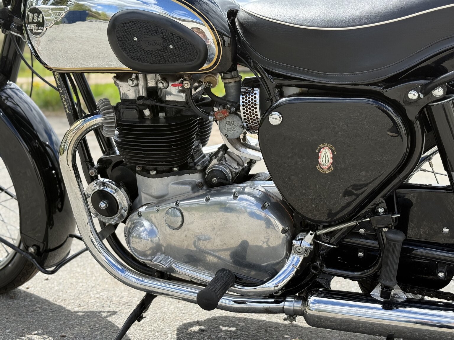 Image of 1956 BSA 650 Golden Flash mechanics