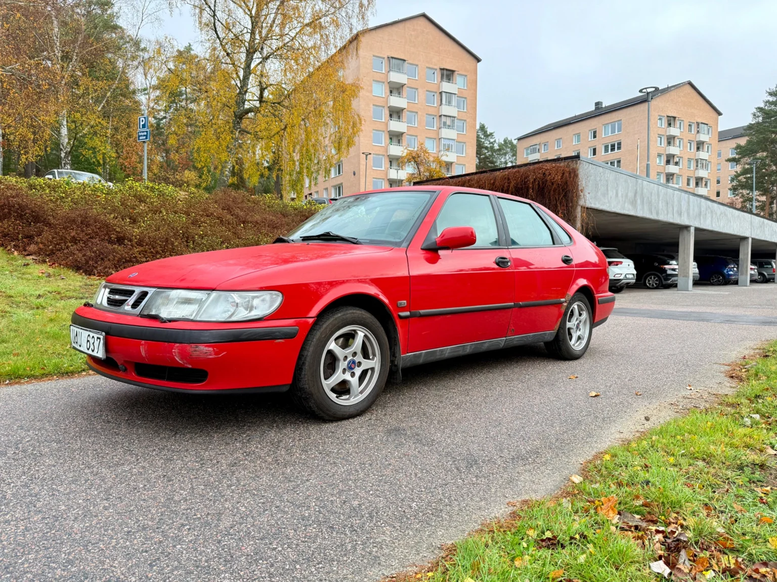 Exteriörbild på 2003 Saab 9-3 5-dörrar (1)