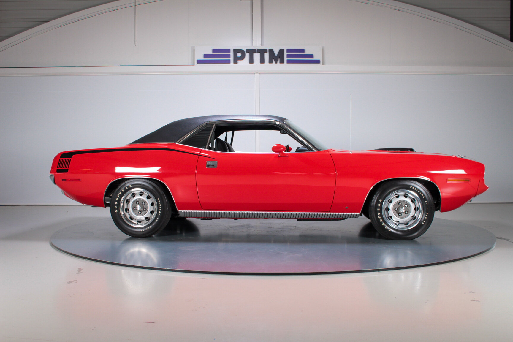 Exteriörbild på 1970 Plymouth Hemi Cuda