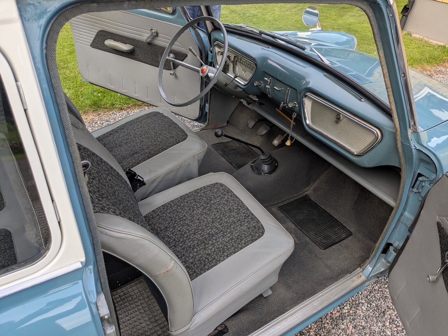 Interior image of 1961 Ford Anglia Deluxe