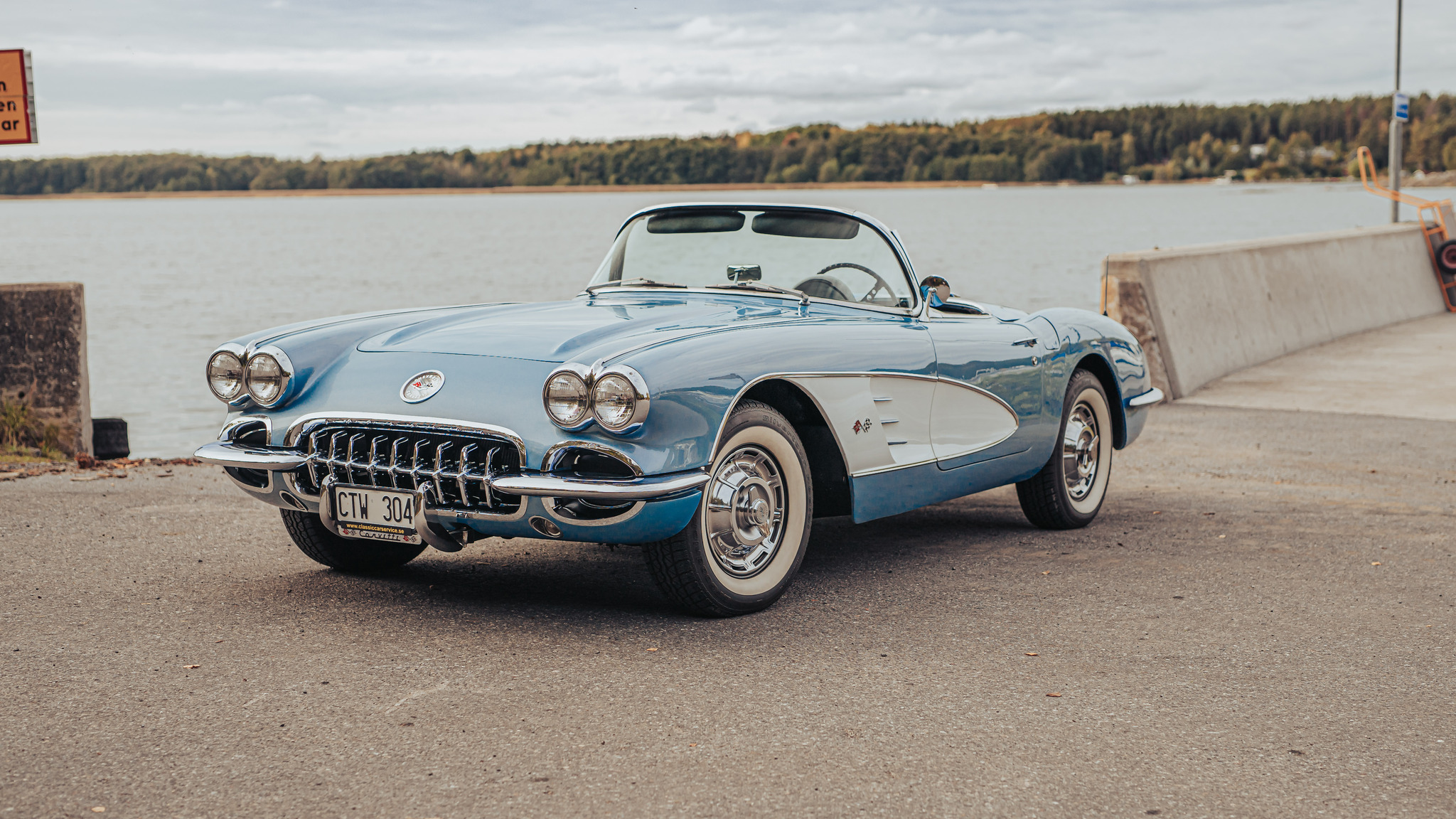 Exteriörbild på 1959 Chevrolet Corvette 1959