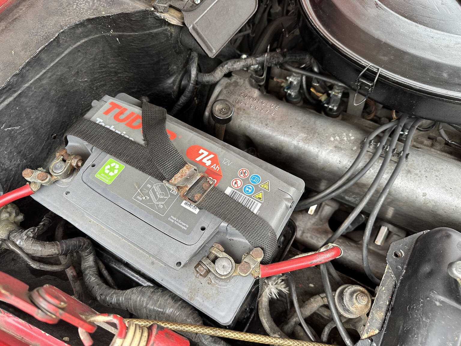 Image of 1973 Mercedes-Benz 450 SL mechanics