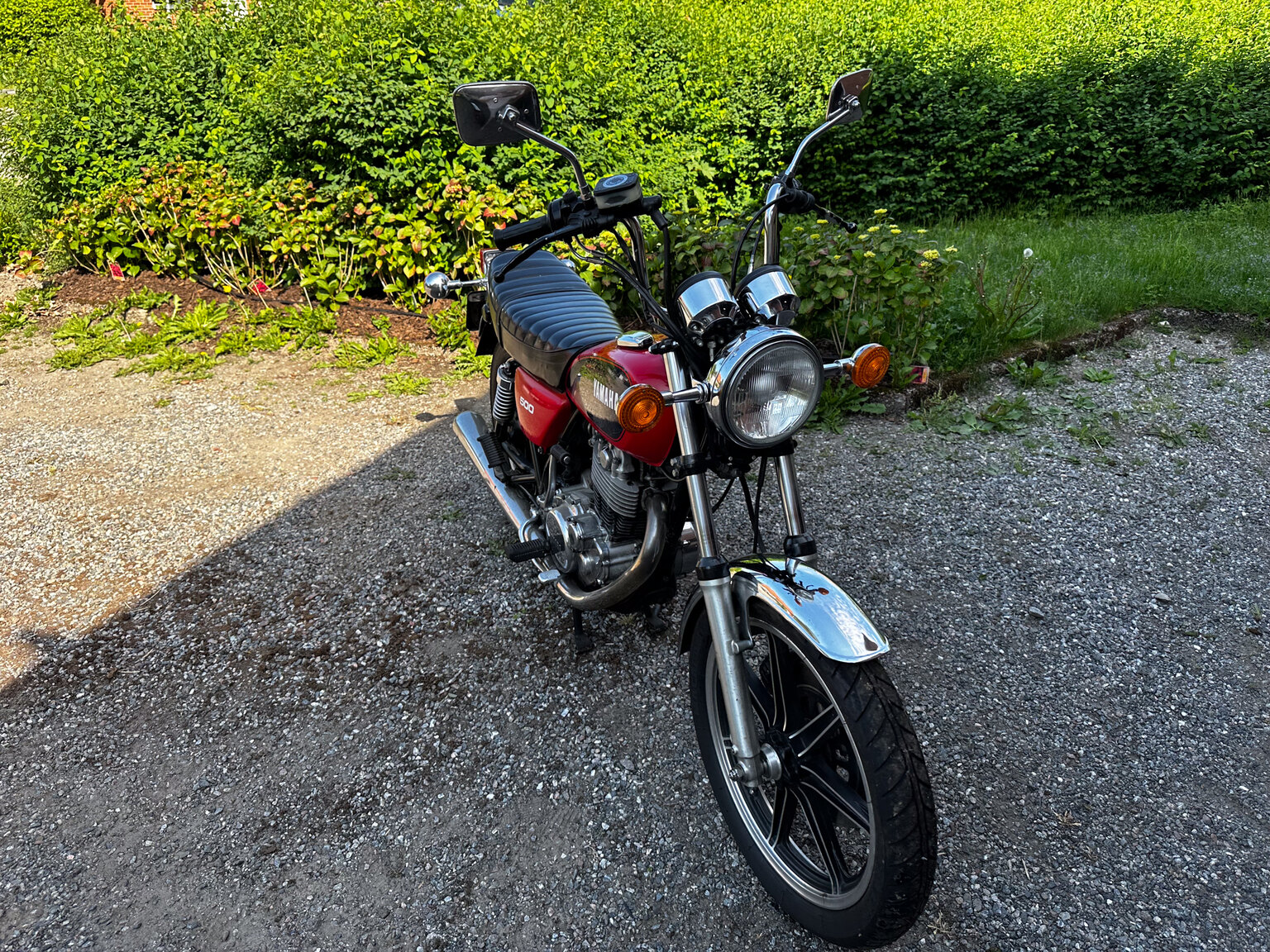 Aussenfoto 1979 Yamaha SR500