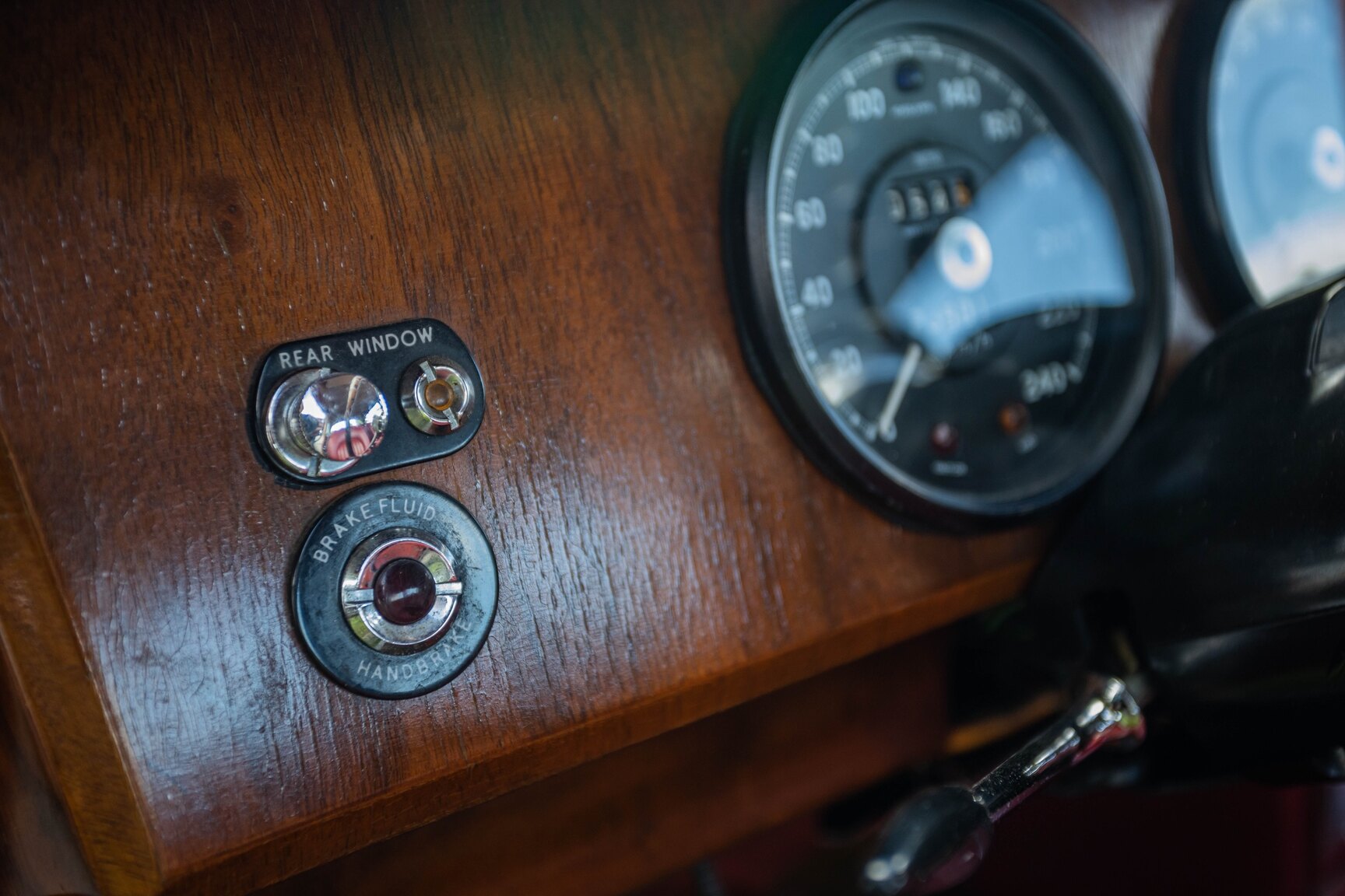 Innenraumfoto von 1968 Jaguar 340 XK Mark II