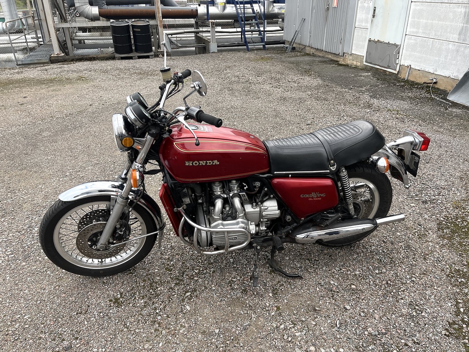 Exteriörbild på 1976 Honda Gold Wing GL 1000 - NO RESERVE