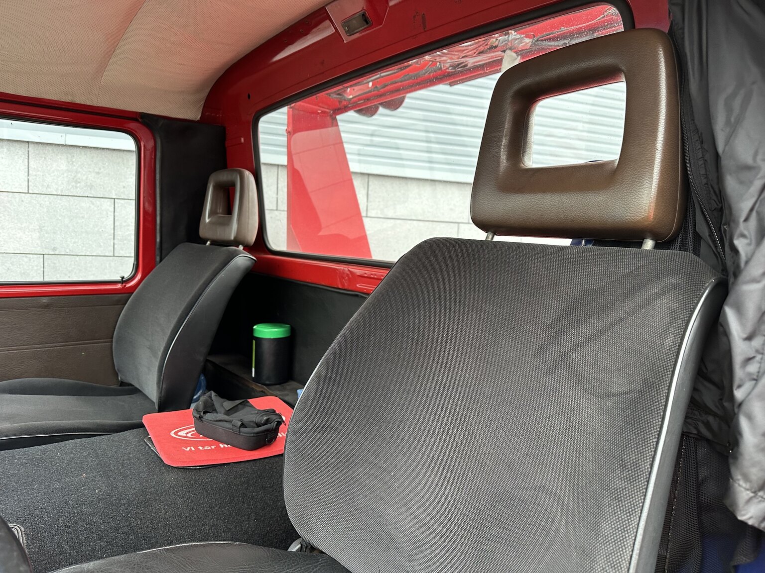 Interiörbild 1983 Volkswagen LT46 bärgare (3)