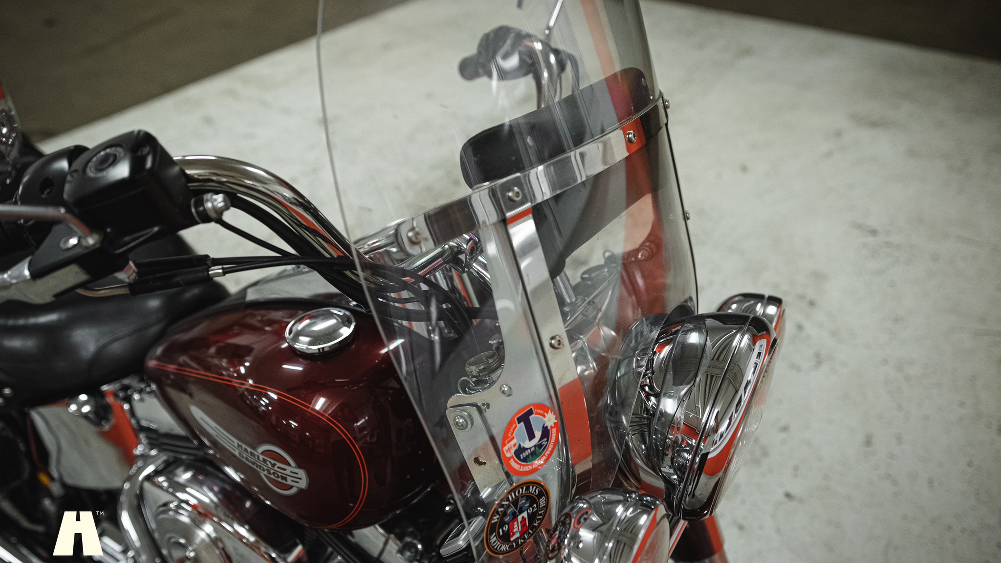Exterior image of 2002 Harley-Davidson Heritage Softail Classic
