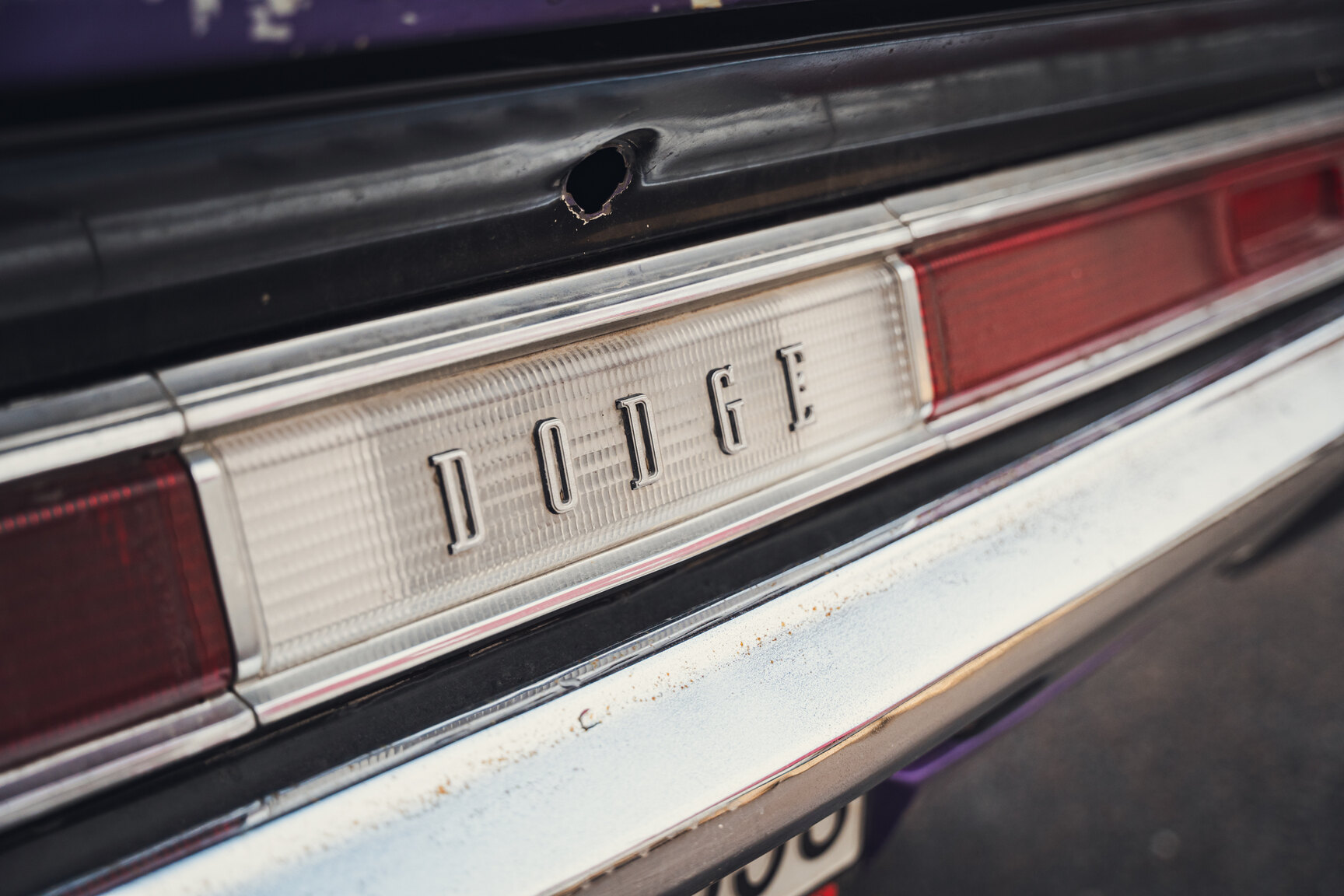 Exteriörbild på 1970 Dodge Challenger - Ett sista race