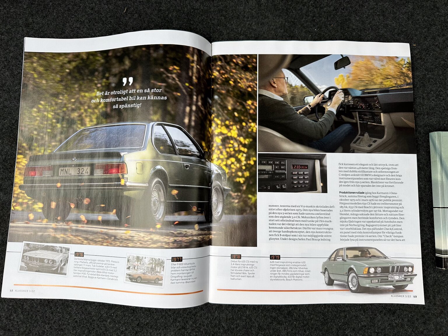 Dokumentation, 1986 BMW 635CSi