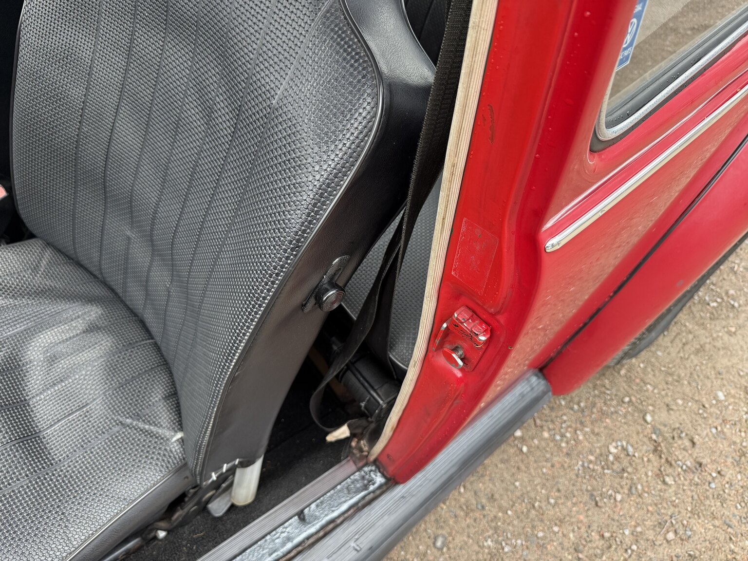 Interiörbild 1972 Volkswagen Beetle 1302 S