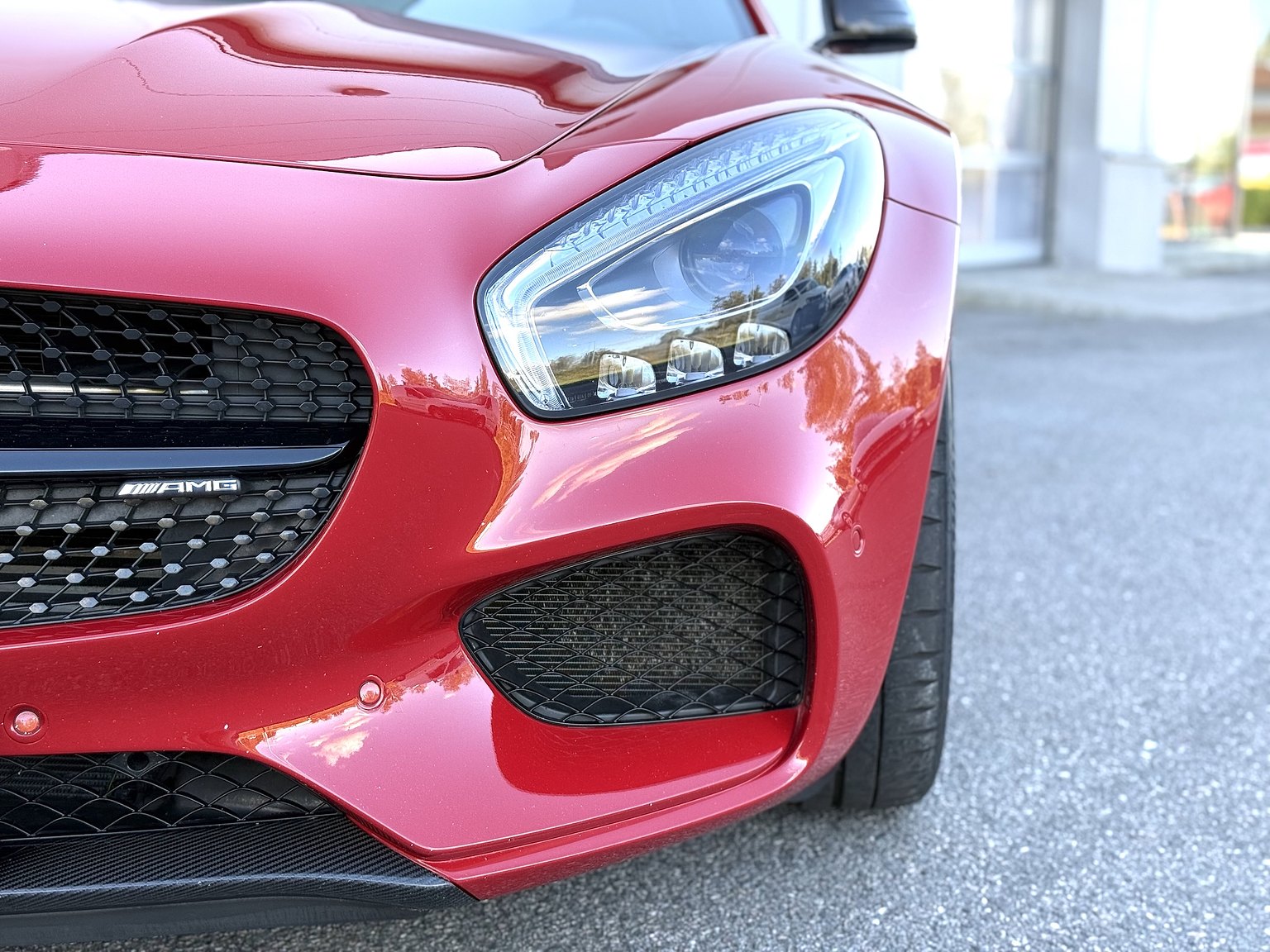Exterior image of 2015 Mercedes-AMG GT S