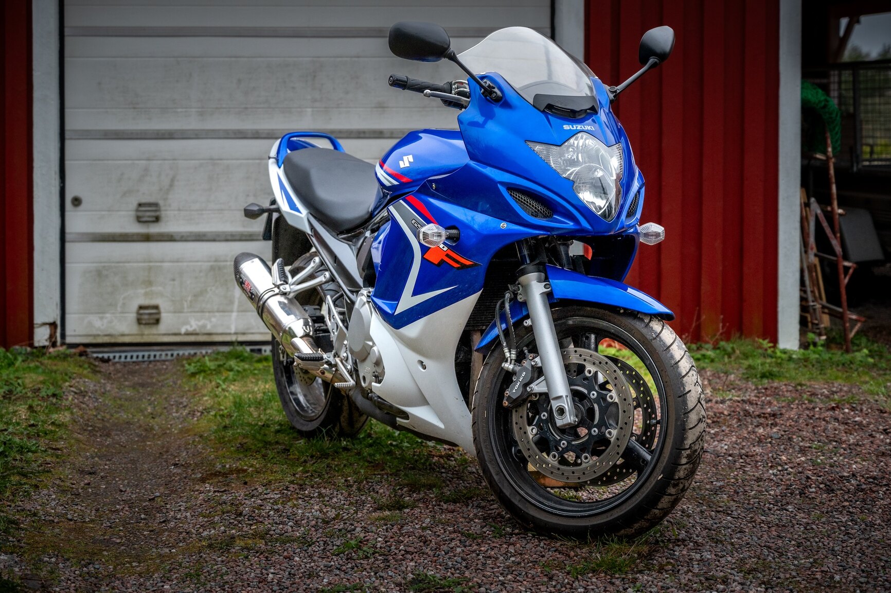 Exteriörbild på 2008 Suzuki GSX650F
