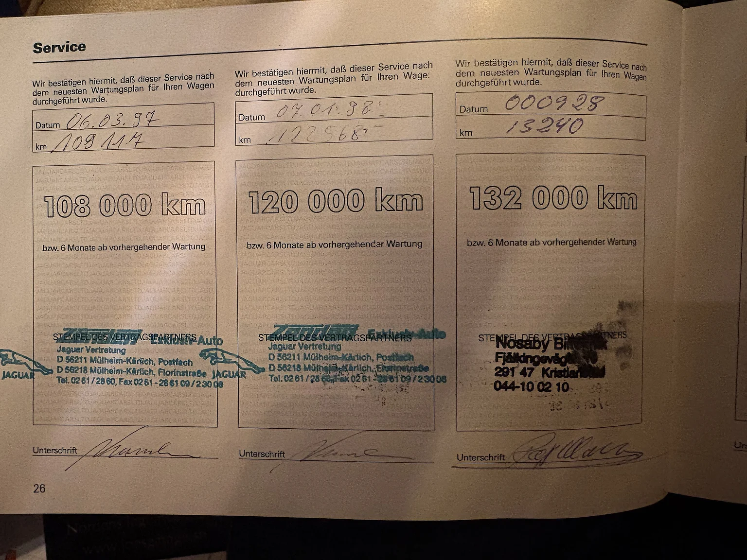 Dokumentation, 1991 Jaguar XJ40 Sovereign (7)