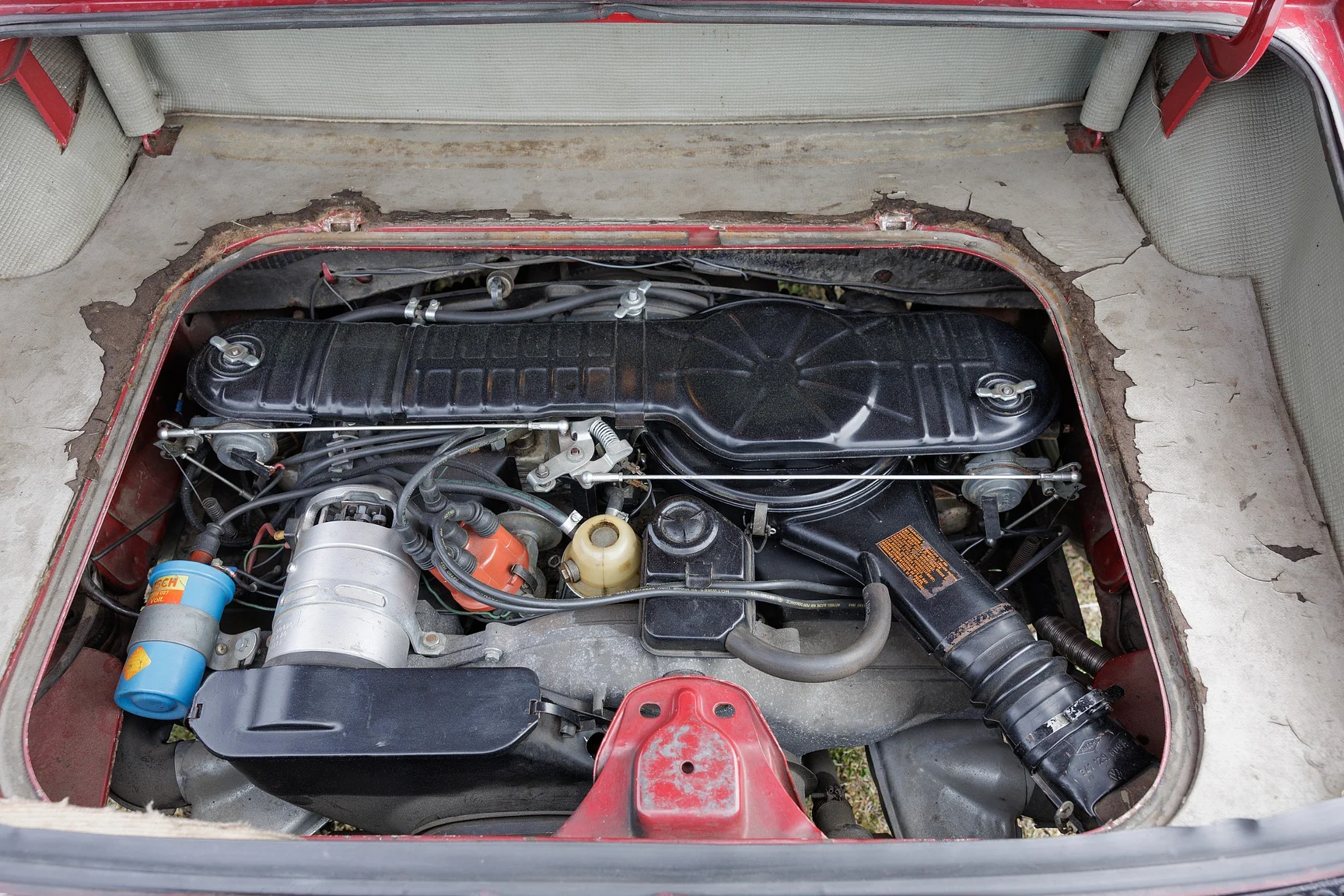 Image of 1968 Volkswagen Typ 34 1600 L Karmann-Ghia mechanics (32)