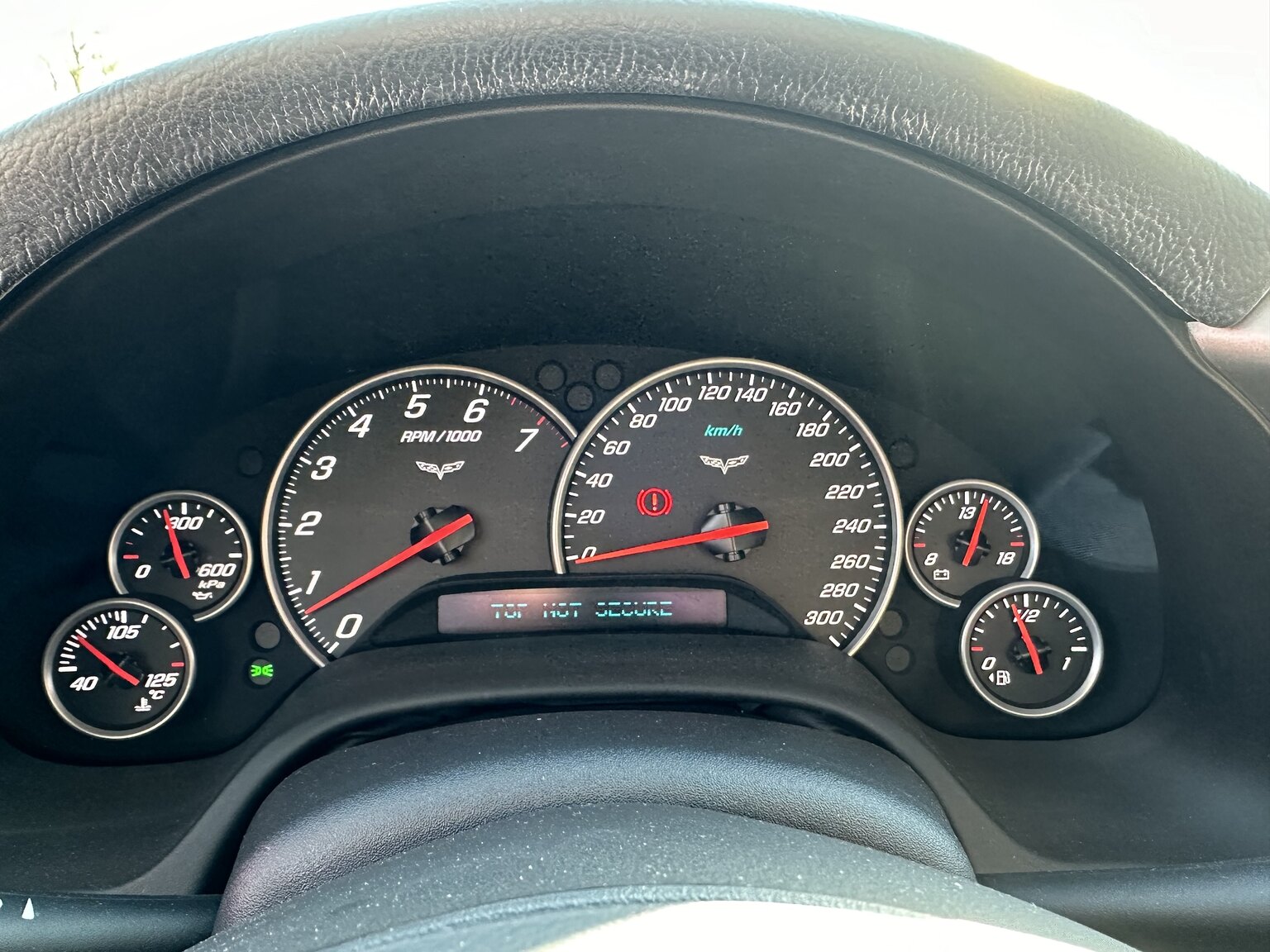 Innenraumfoto von 2005 Corvette C6 Z51 Cabriolet