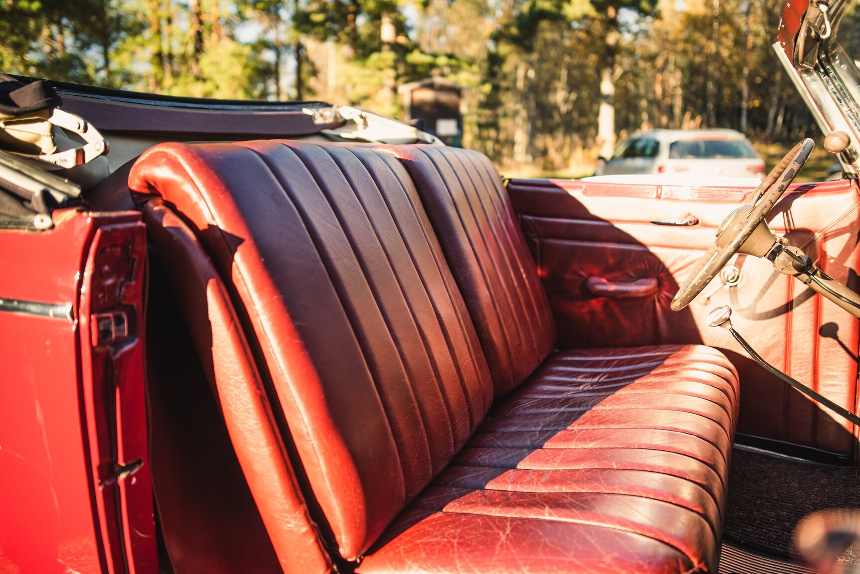 Interior image of 1938 Dodge Six Convertible Coupé