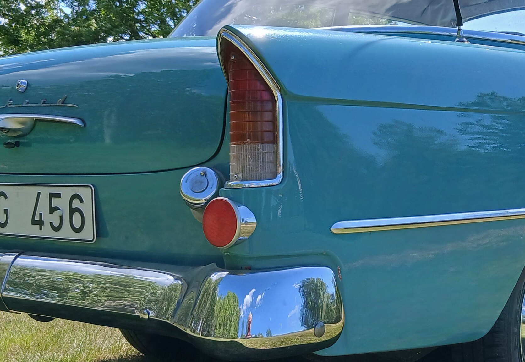 Aussenfoto 1958 Opel Olympia Rekord
