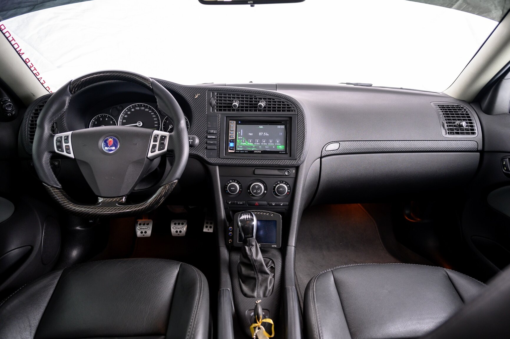 Interior image of 2008 SAAB 9-3 Aero SportSedan Silver Beast SFRO