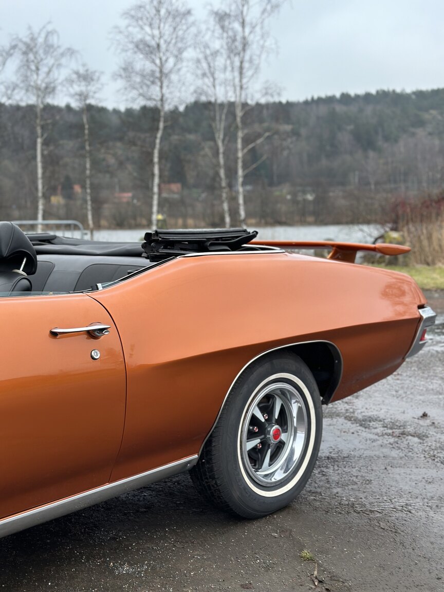Exteriörbild på 1971 Pontiac GTO 455 HO Convertible 