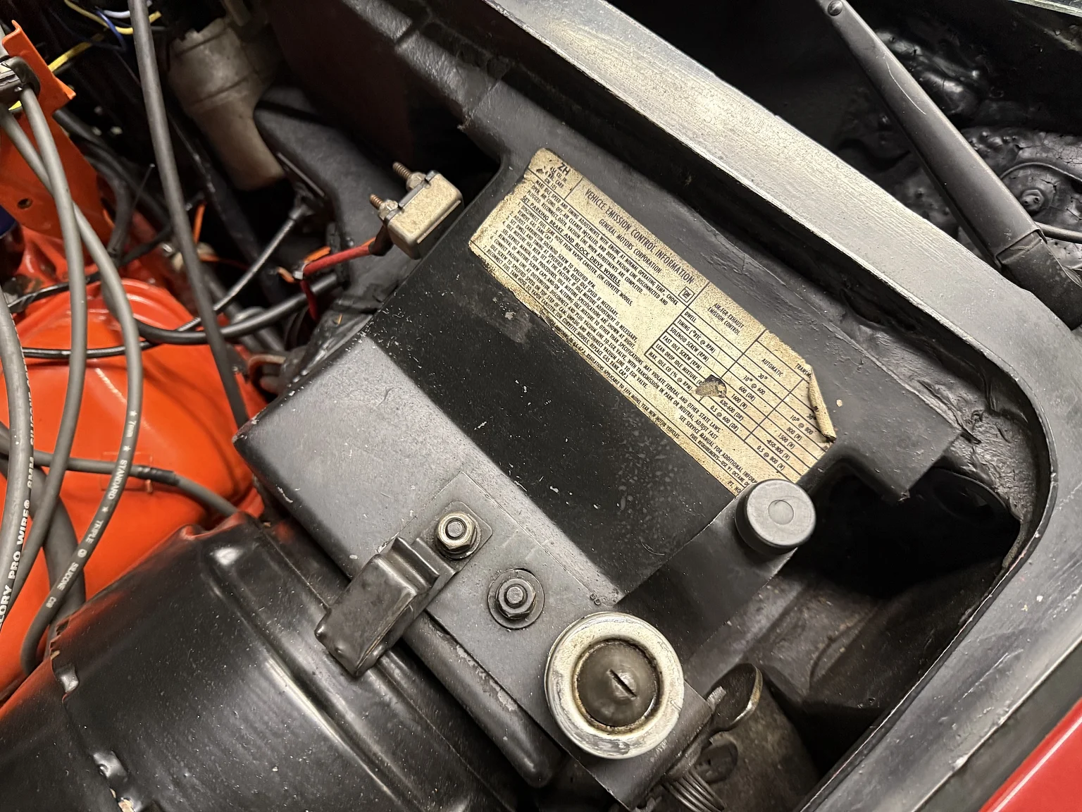 1974 Chevrolet Corvette Stingray, Mekanik