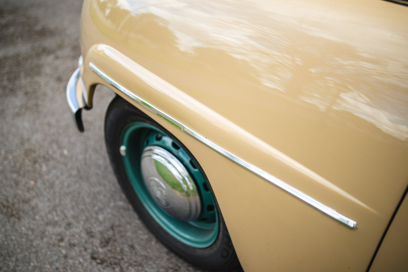 Exteriörbild på 1961 SAAB 96 De Luxe 