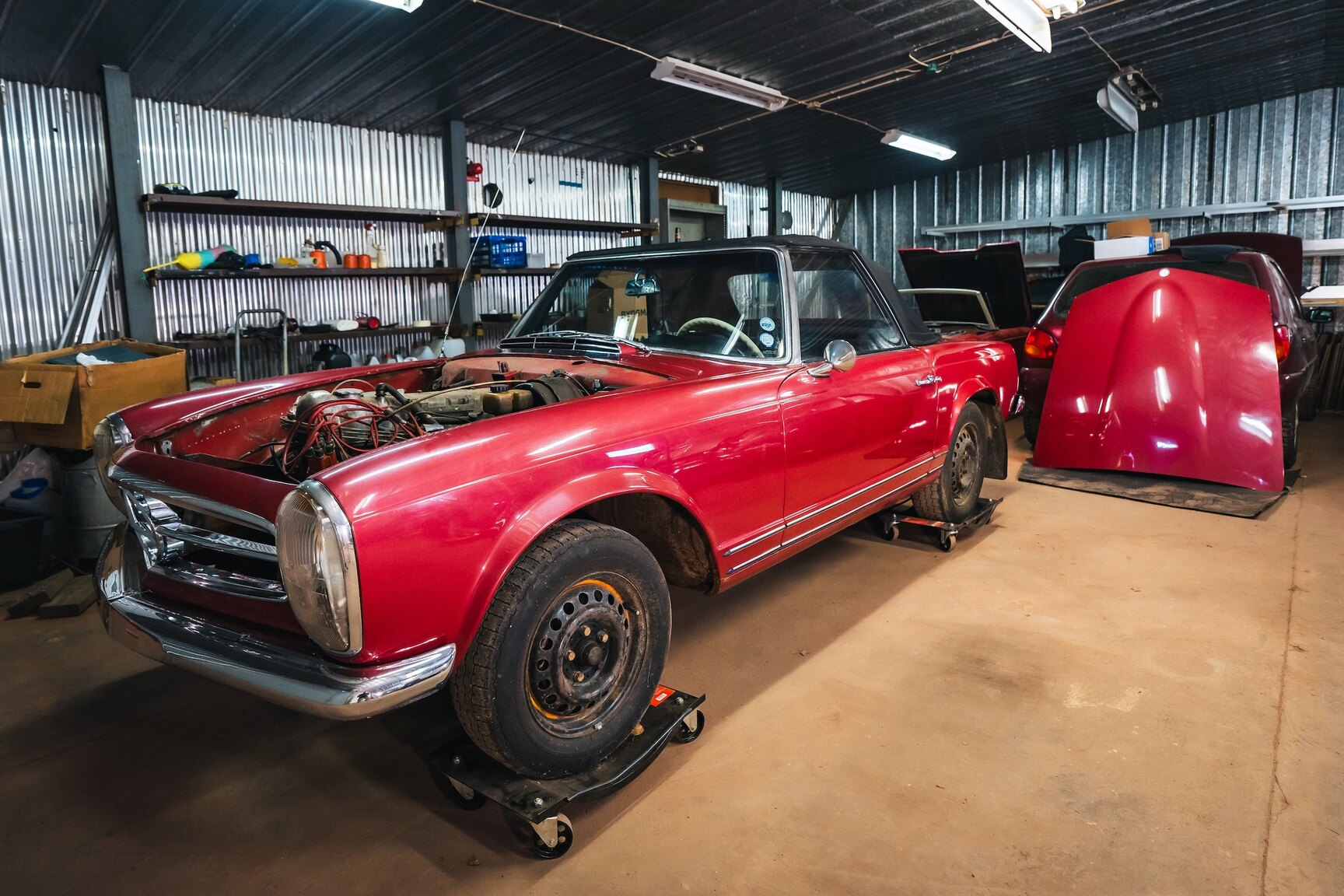 Aussenfoto 1966 Mercedes-Benz 230 SL 