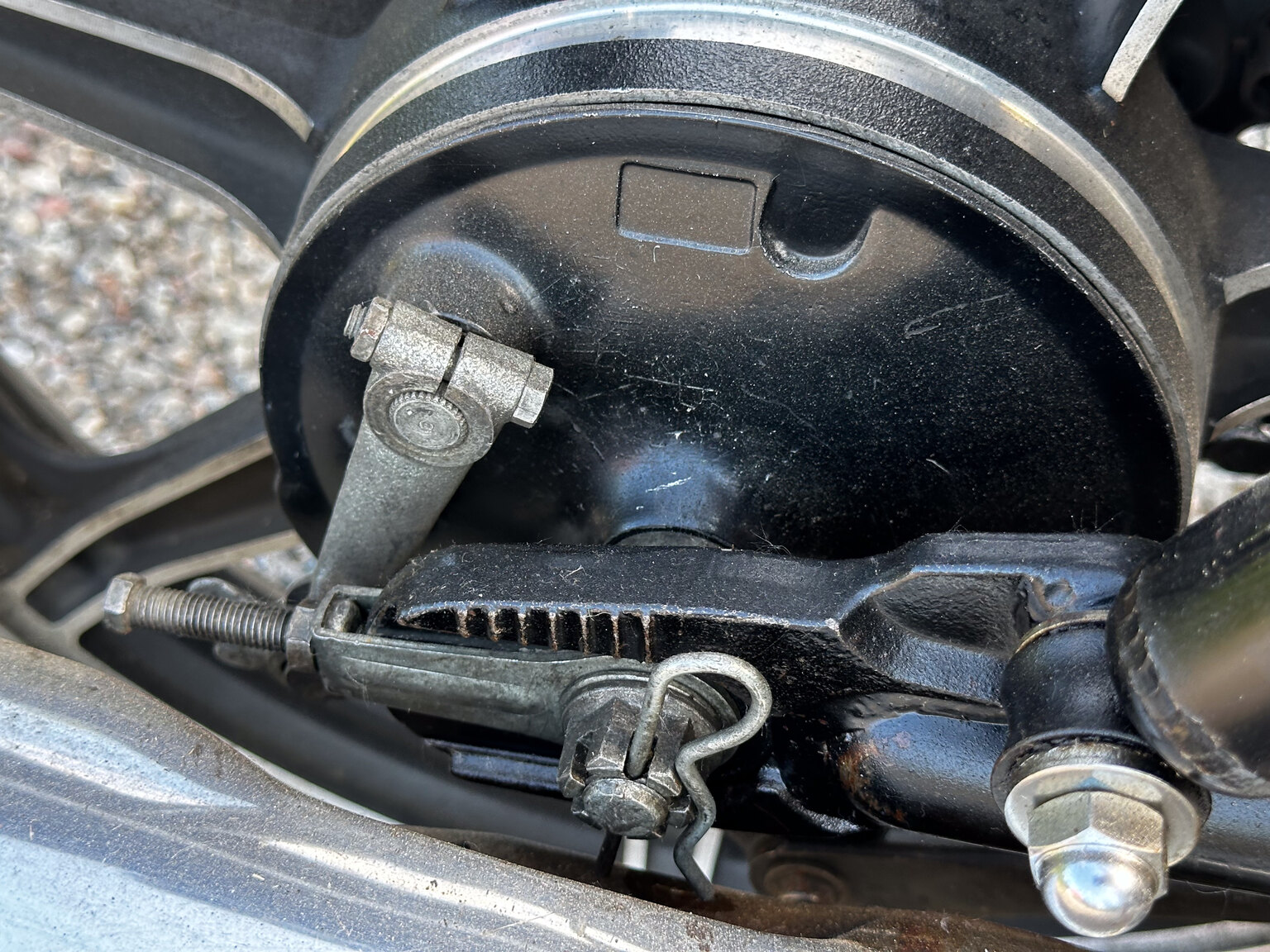 Image of 1979 Yamaha SR500 mechanics